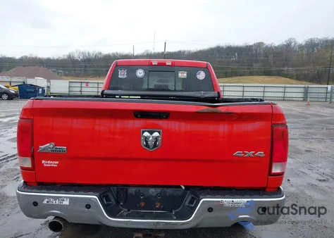 2012 Ram 1500 Slt from USA, damaged, VIN 1C6RD7GT7CS191453